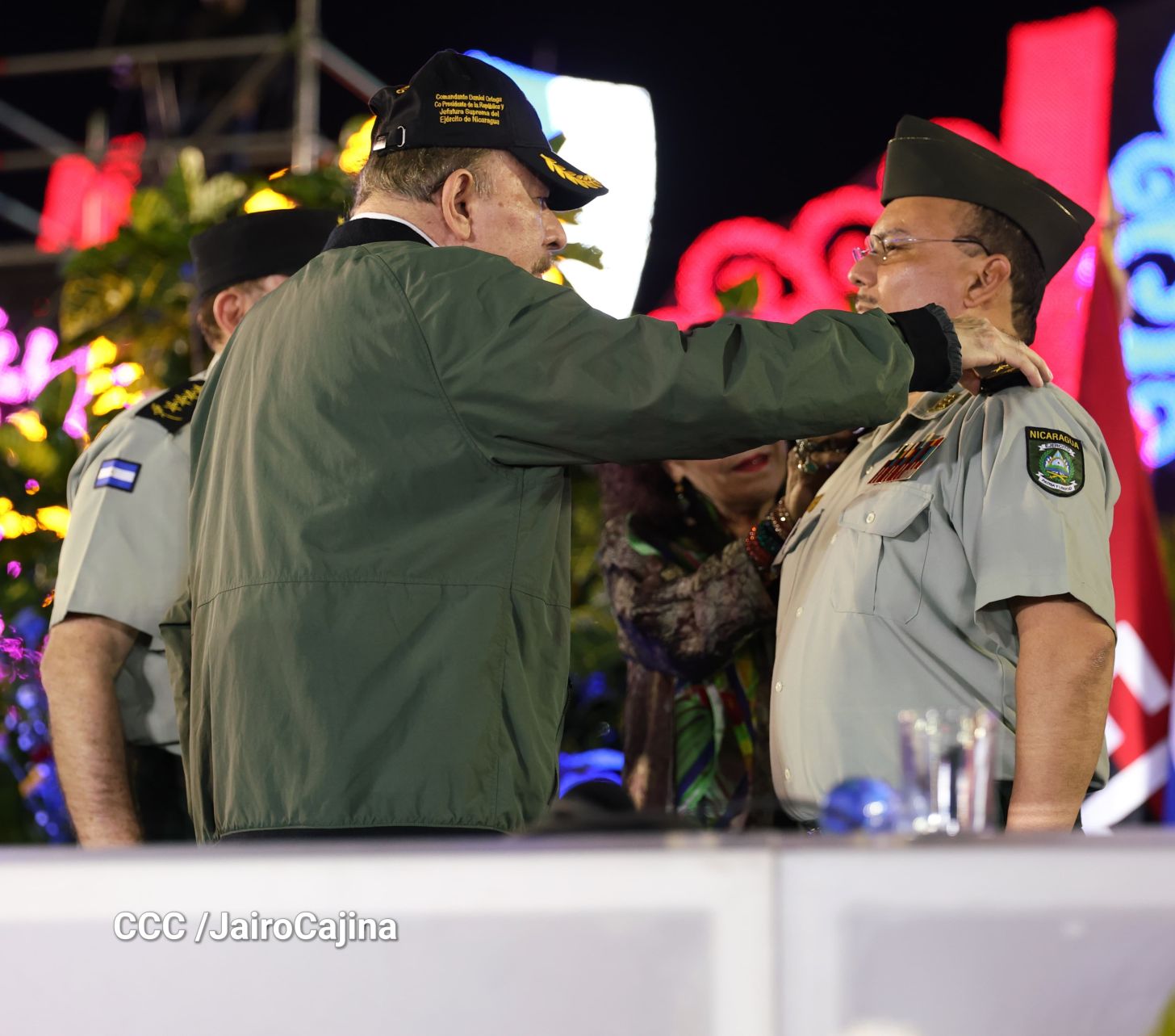 Acto central por los 46 años de fundación del Ejército de Nicaragua 