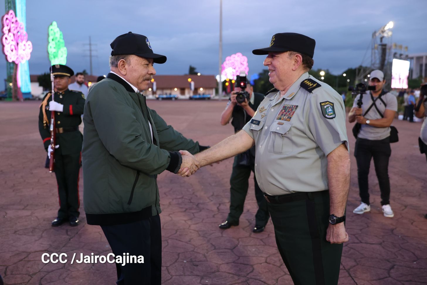Acto central por los 46 años de fundación del Ejército de Nicaragua 