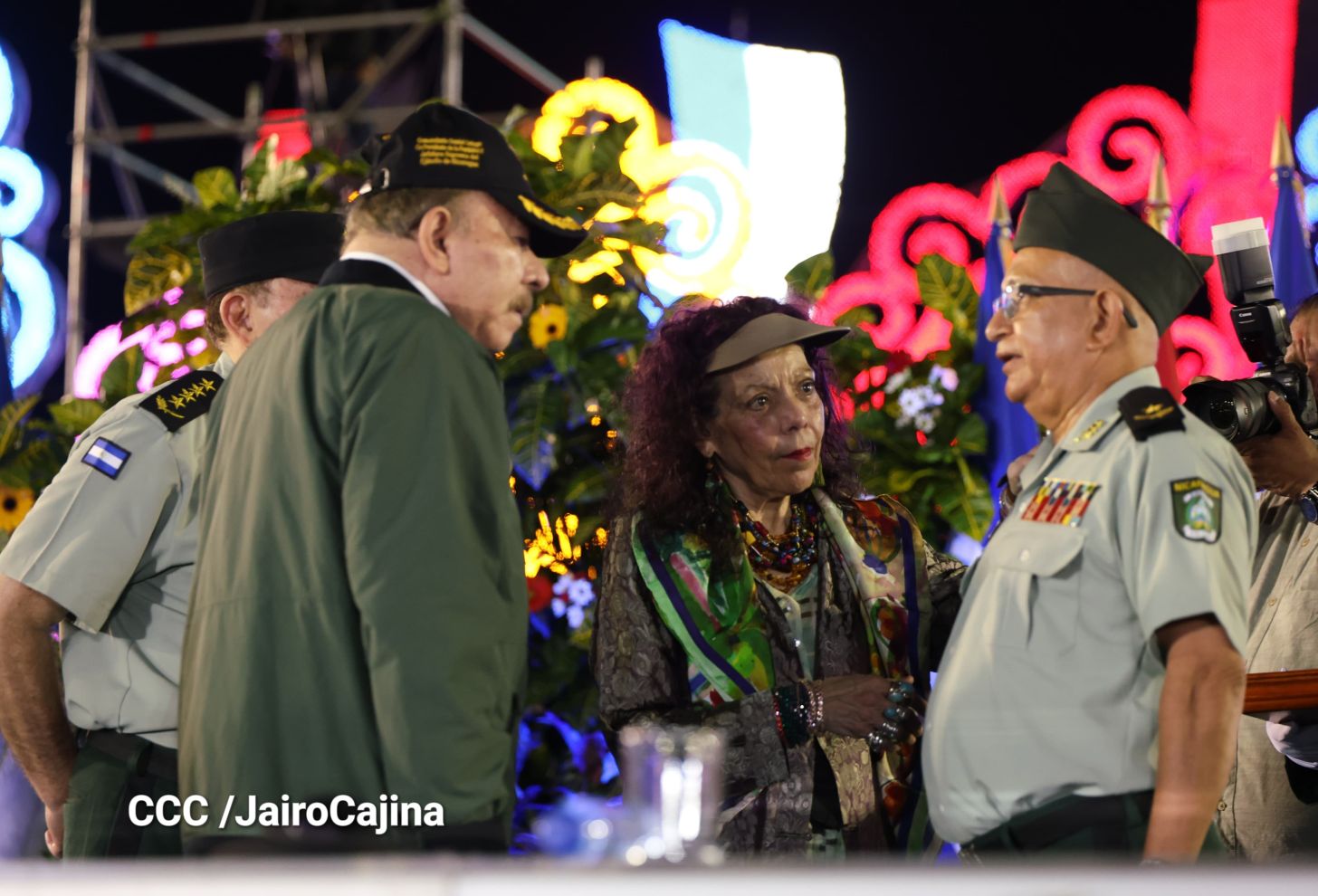 Acto central por los 46 años de fundación del Ejército de Nicaragua 