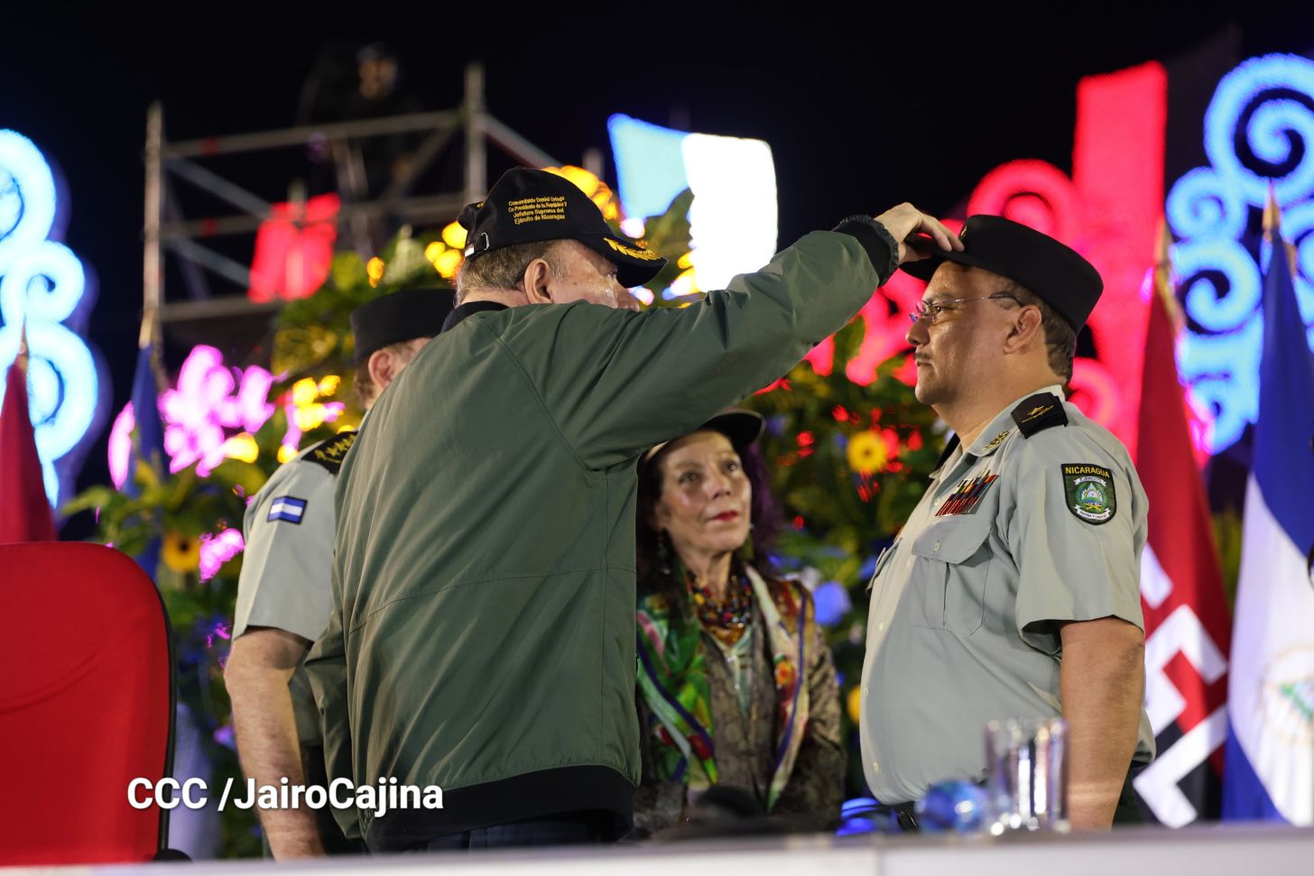 Acto central por los 46 años de fundación del Ejército de Nicaragua 