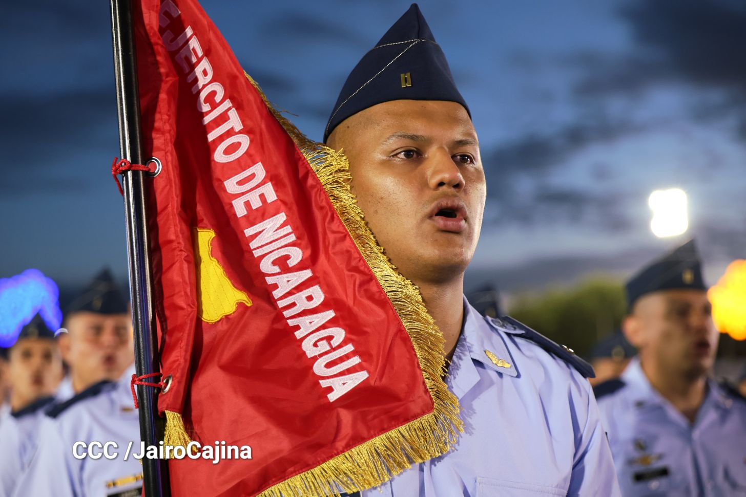 Acto central por los 46 años de fundación del Ejército de Nicaragua 