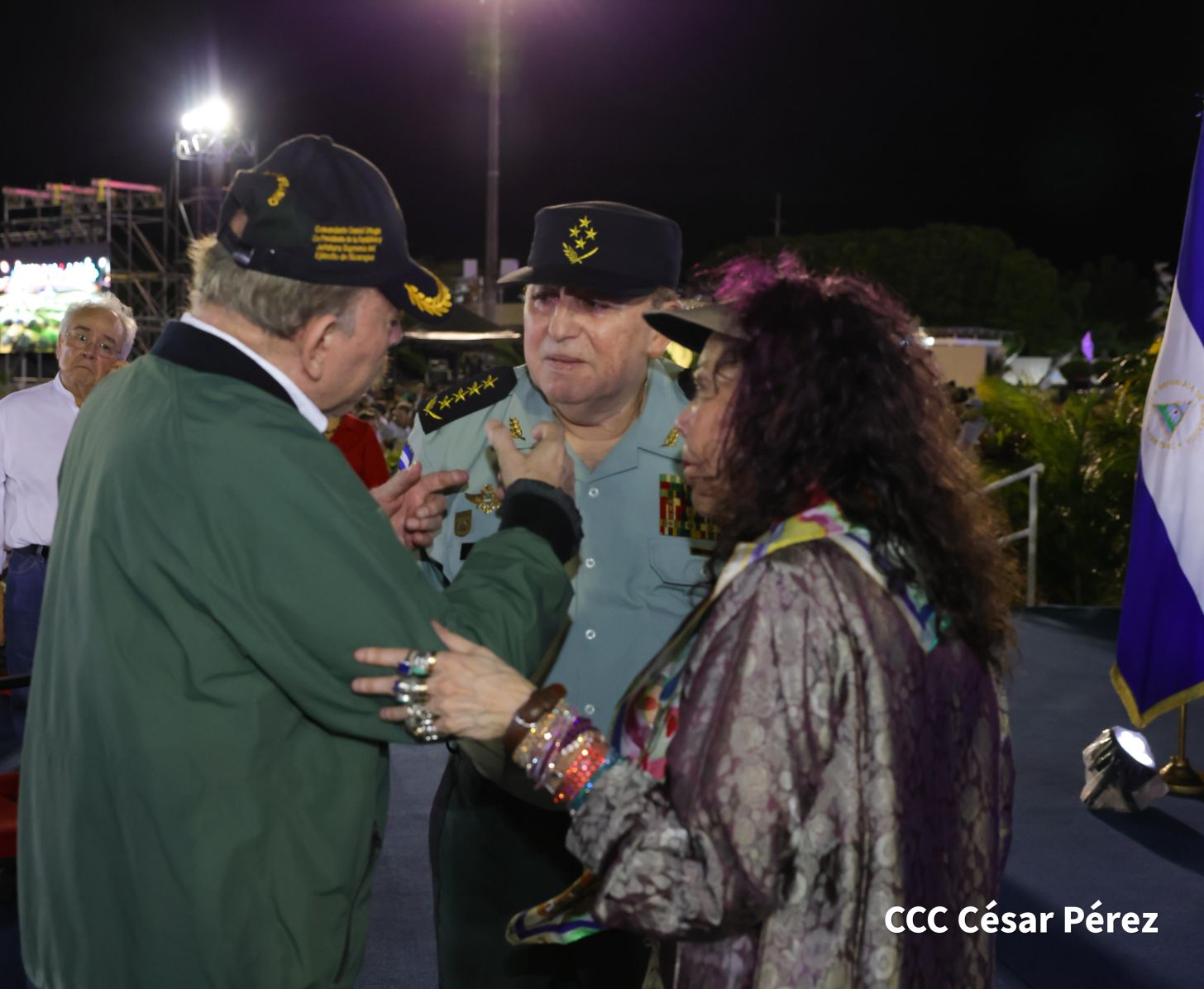 Acto central por los 46 años de fundación del Ejército de Nicaragua 