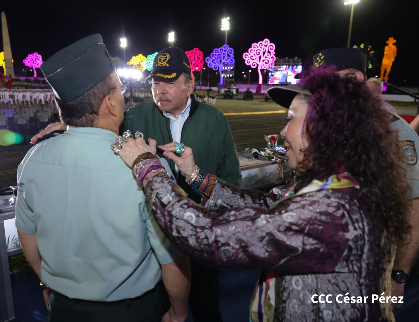 Acto central por los 46 años de fundación del Ejército de Nicaragua 
