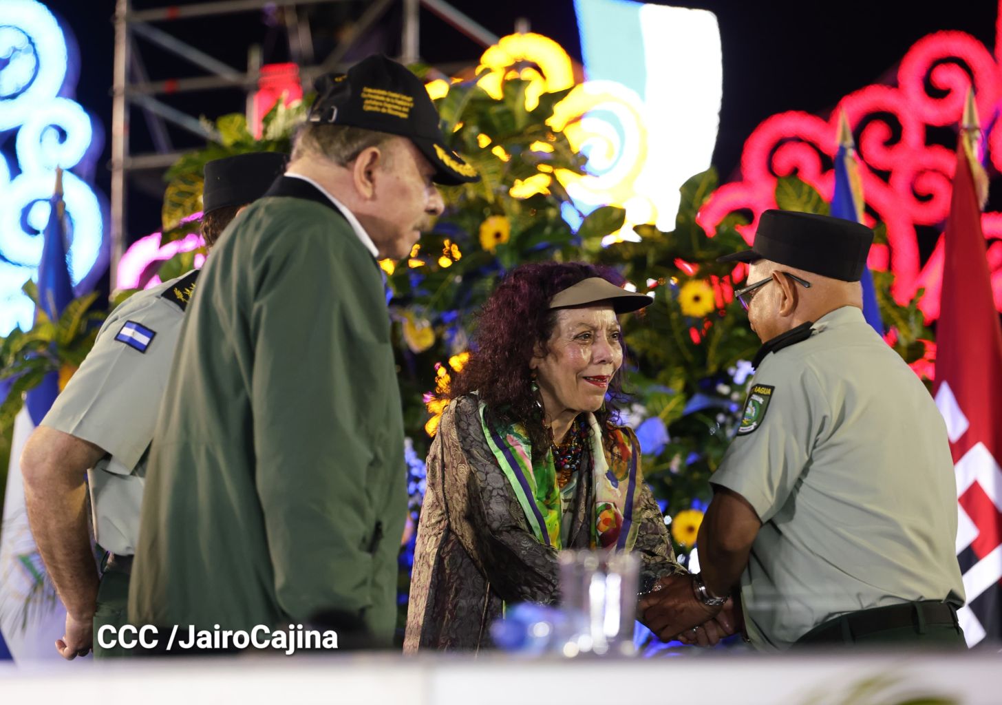Acto central por los 46 años de fundación del Ejército de Nicaragua 