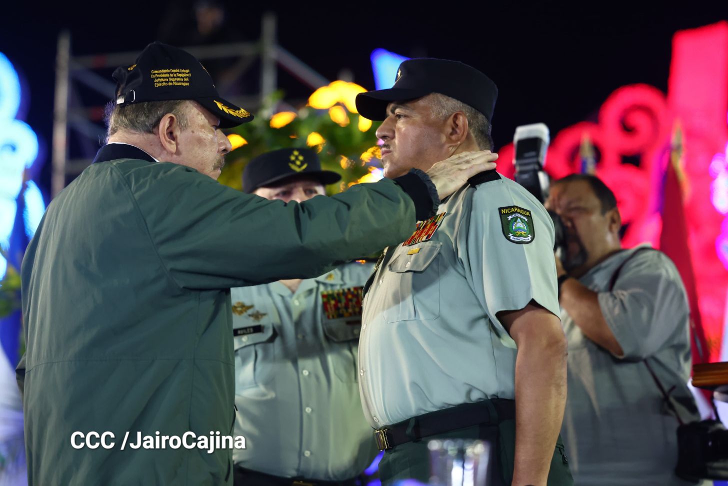 Acto central por los 46 años de fundación del Ejército de Nicaragua 