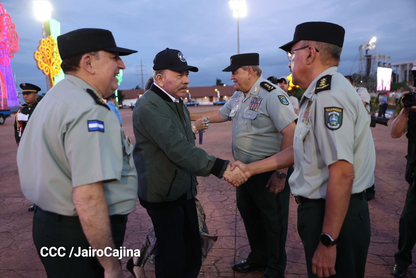 Acto central por los 46 años de fundación del Ejército de Nicaragua 