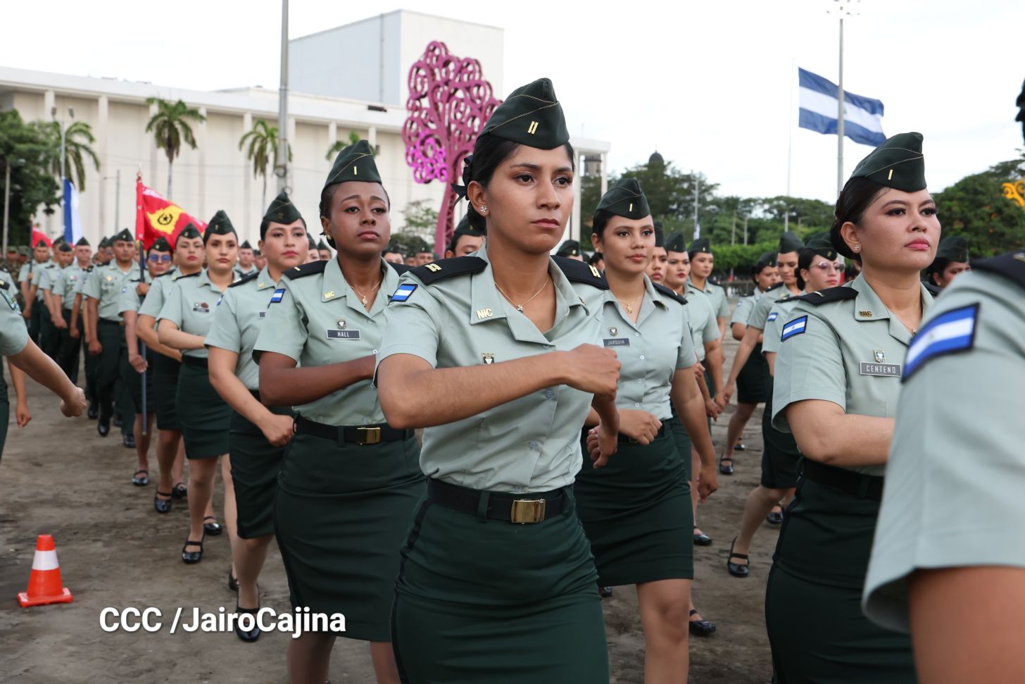 Acto central por los 46 años de fundación del Ejército de Nicaragua 