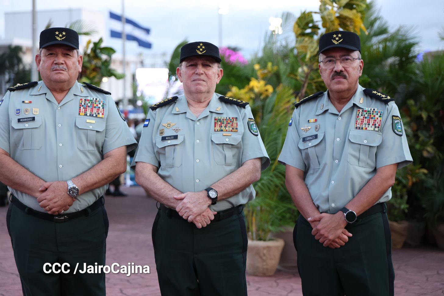 Acto central por los 46 años de fundación del Ejército de Nicaragua 