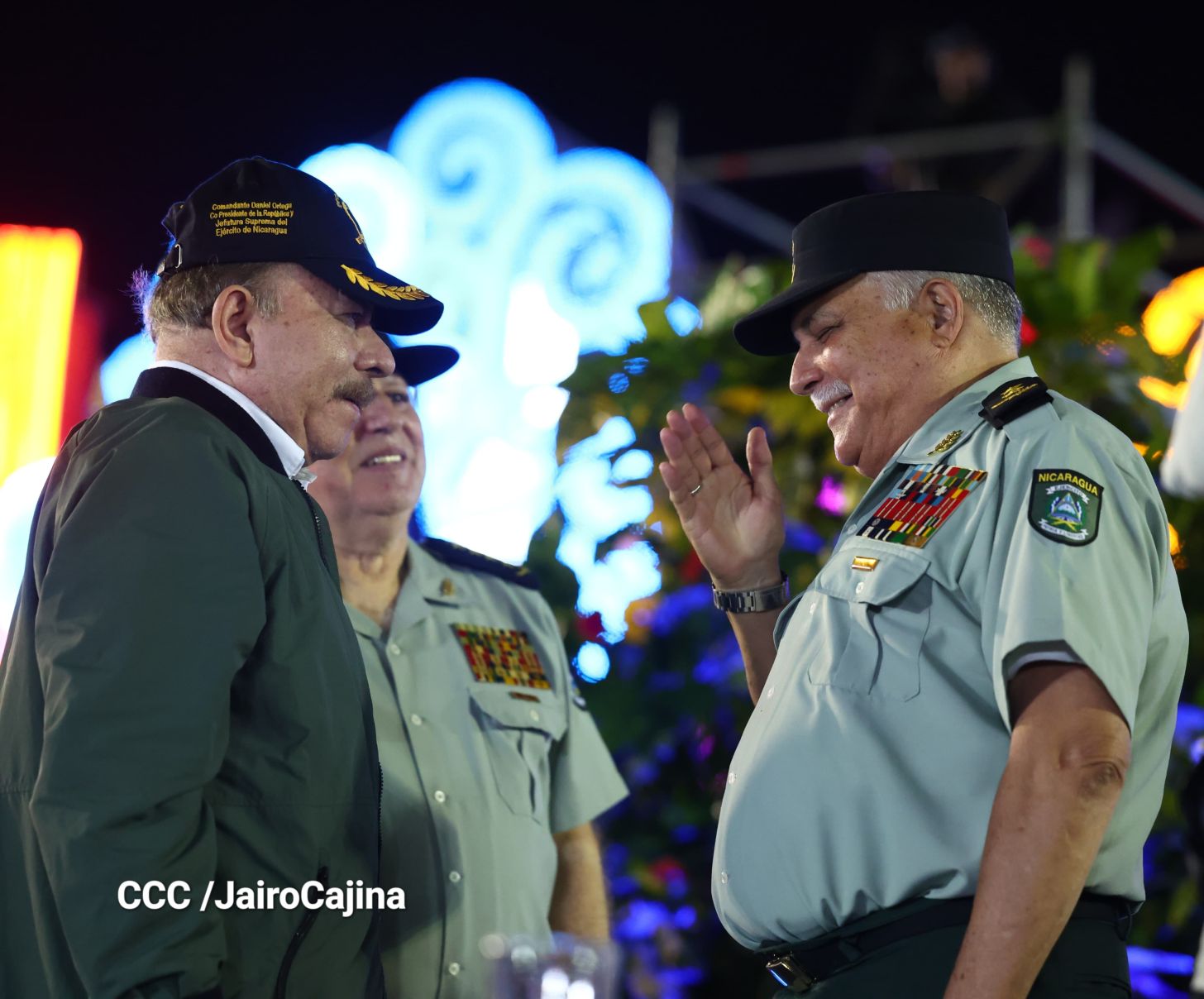 Acto central por los 46 años de fundación del Ejército de Nicaragua 
