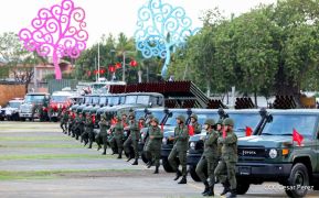 Acto central por los 46 años de fundación del Ejército de Nicaragua 