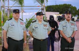 Acto central por los 46 años de fundación del Ejército de Nicaragua 