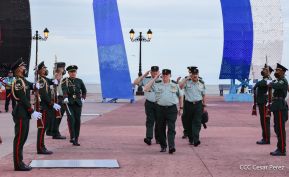 Acto central por los 46 años de fundación del Ejército de Nicaragua 