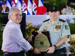 Acto central por los 46 años de fundación del Ejército de Nicaragua 