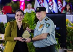 Acto central por los 46 años de fundación del Ejército de Nicaragua 