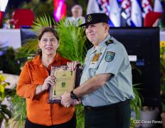 Acto central por los 46 años de fundación del Ejército de Nicaragua 