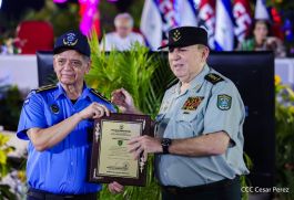 Acto central por los 46 años de fundación del Ejército de Nicaragua 