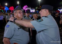 Acto central por los 46 años de fundación del Ejército de Nicaragua 