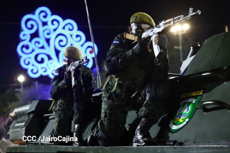 Pueblo-Ejército: Desfile del 46 aniversario de constitución del Ejército de Nicaragua