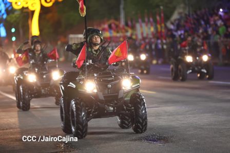 Pueblo-Ejército: Desfile del 46 aniversario de constitución del Ejército de Nicaragua