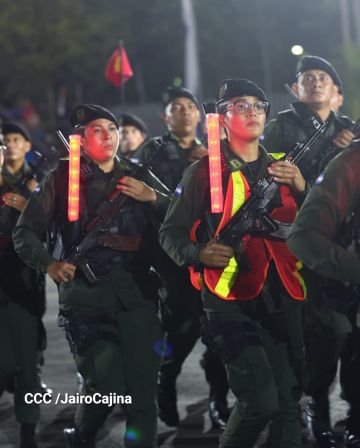 Pueblo-Ejército: Desfile del 46 aniversario de constitución del Ejército de Nicaragua