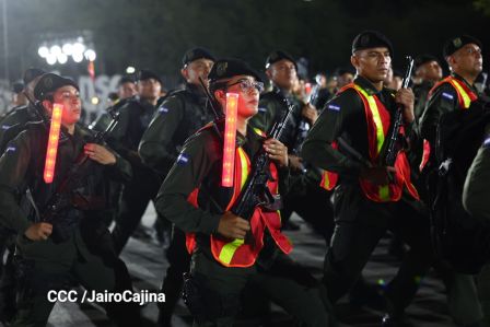 Pueblo-Ejército: Desfile del 46 aniversario de constitución del Ejército de Nicaragua