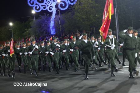 Pueblo-Ejército: Desfile del 46 aniversario de constitución del Ejército de Nicaragua