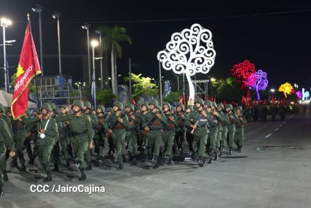 Pueblo-Ejército: Desfile del 46 aniversario de constitución del Ejército de Nicaragua