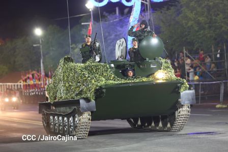 Pueblo-Ejército: Desfile del 46 aniversario de constitución del Ejército de Nicaragua