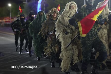 Pueblo-Ejército: Desfile del 46 aniversario de constitución del Ejército de Nicaragua
