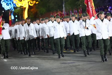 Pueblo-Ejército: Desfile del 46 aniversario de constitución del Ejército de Nicaragua