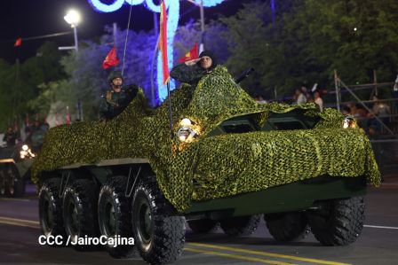 Pueblo-Ejército: Desfile del 46 aniversario de constitución del Ejército de Nicaragua
