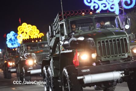 Pueblo-Ejército: Desfile del 46 aniversario de constitución del Ejército de Nicaragua