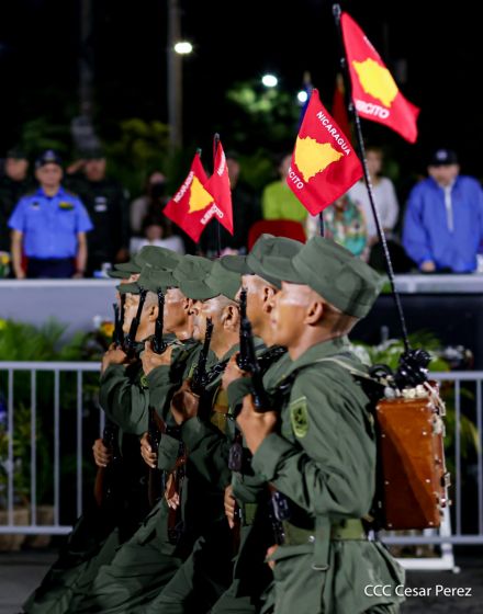 Pueblo-Ejército: Desfile del 46 aniversario de constitución del Ejército de Nicaragua