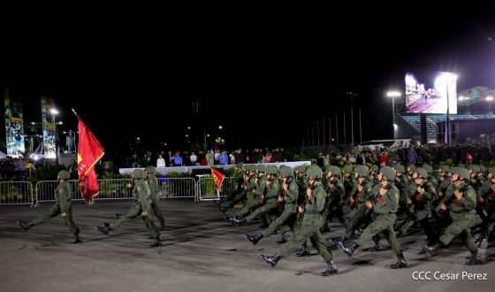 Pueblo-Ejército: Desfile del 46 aniversario de constitución del Ejército de Nicaragua
