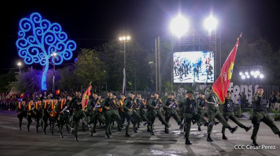 Pueblo-Ejército: Desfile del 46 aniversario de constitución del Ejército de Nicaragua