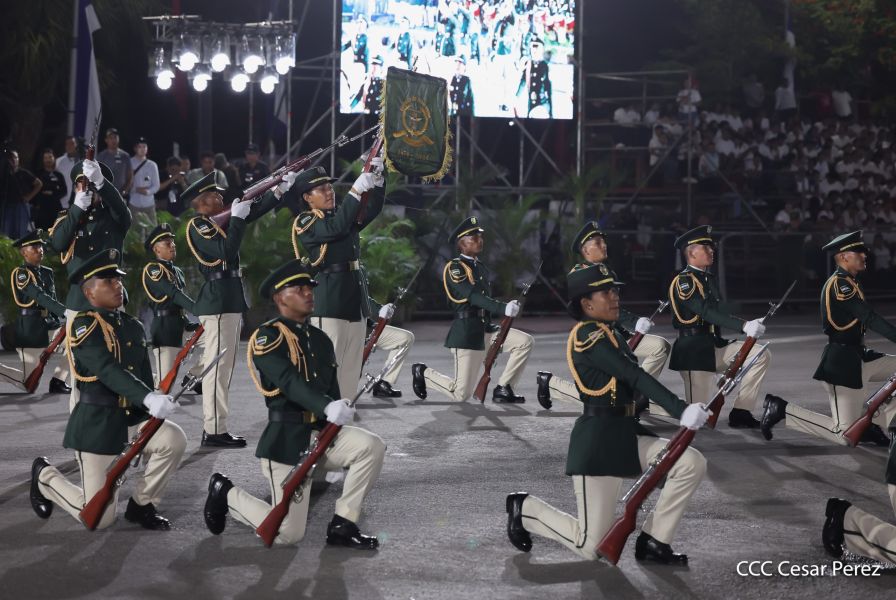 Pueblo-Ejército: Desfile del 46 aniversario de constitución del Ejército de Nicaragua