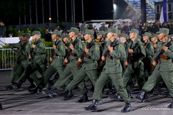 Pueblo-Ejército: Desfile del 46 aniversario de constitución del Ejército de Nicaragua