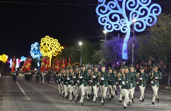 Pueblo-Ejército: Desfile del 46 aniversario de constitución del Ejército de Nicaragua