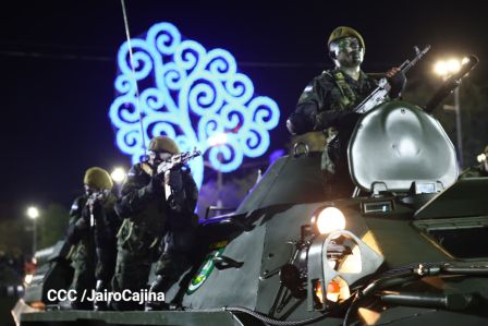 Pueblo-Ejército: Desfile del 46 aniversario de constitución del Ejército de Nicaragua