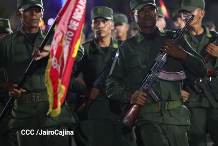 Pueblo-Ejército: Desfile del 46 aniversario de constitución del Ejército de Nicaragua