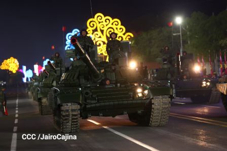 Pueblo-Ejército: Desfile del 46 aniversario de constitución del Ejército de Nicaragua