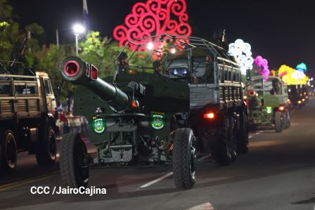 Pueblo-Ejército: Desfile del 46 aniversario de constitución del Ejército de Nicaragua