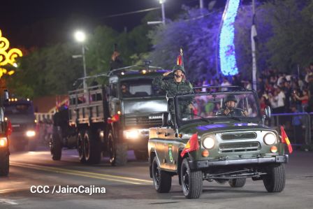 Pueblo-Ejército: Desfile del 46 aniversario de constitución del Ejército de Nicaragua