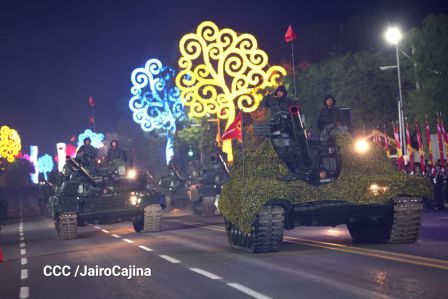 Pueblo-Ejército: Desfile del 46 aniversario de constitución del Ejército de Nicaragua