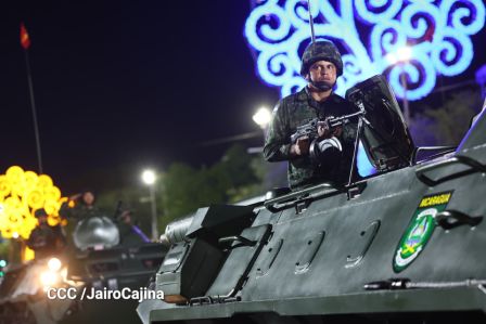 Pueblo-Ejército: Desfile del 46 aniversario de constitución del Ejército de Nicaragua