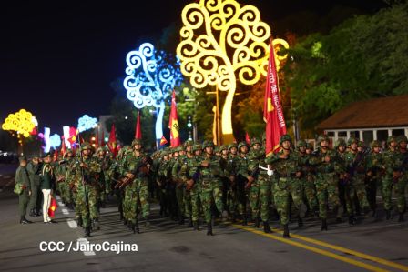 Pueblo-Ejército: Desfile del 46 aniversario de constitución del Ejército de Nicaragua