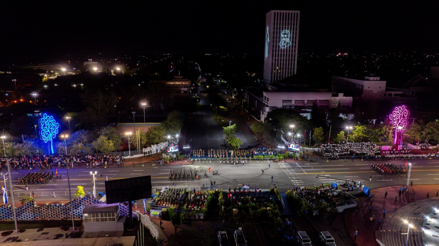 Pueblo-Ejército: Desfile del 46 aniversario de constitución del Ejército de Nicaragua