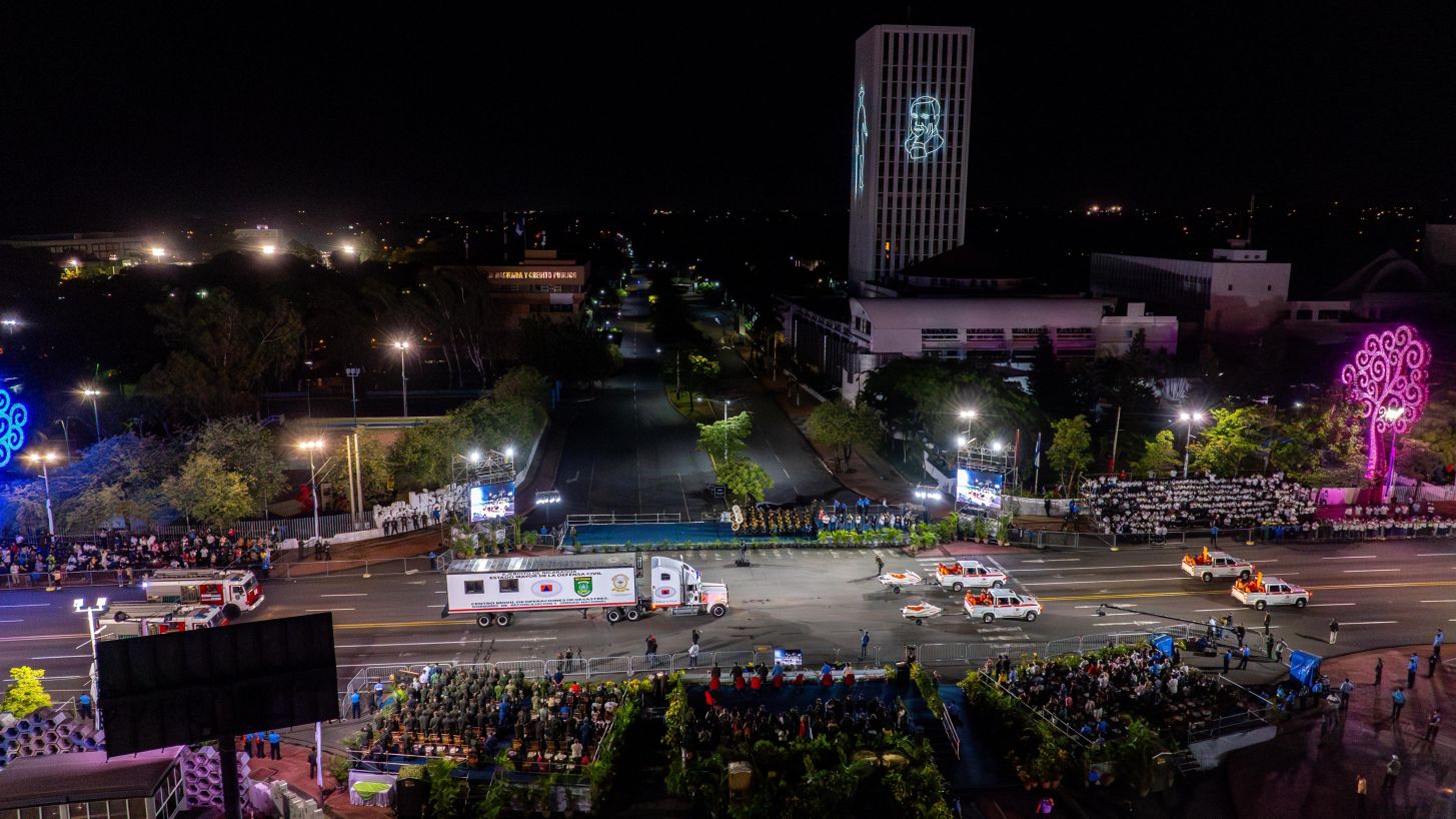 Pueblo-Ejército: Desfile del 46 aniversario de constitución del Ejército de Nicaragua