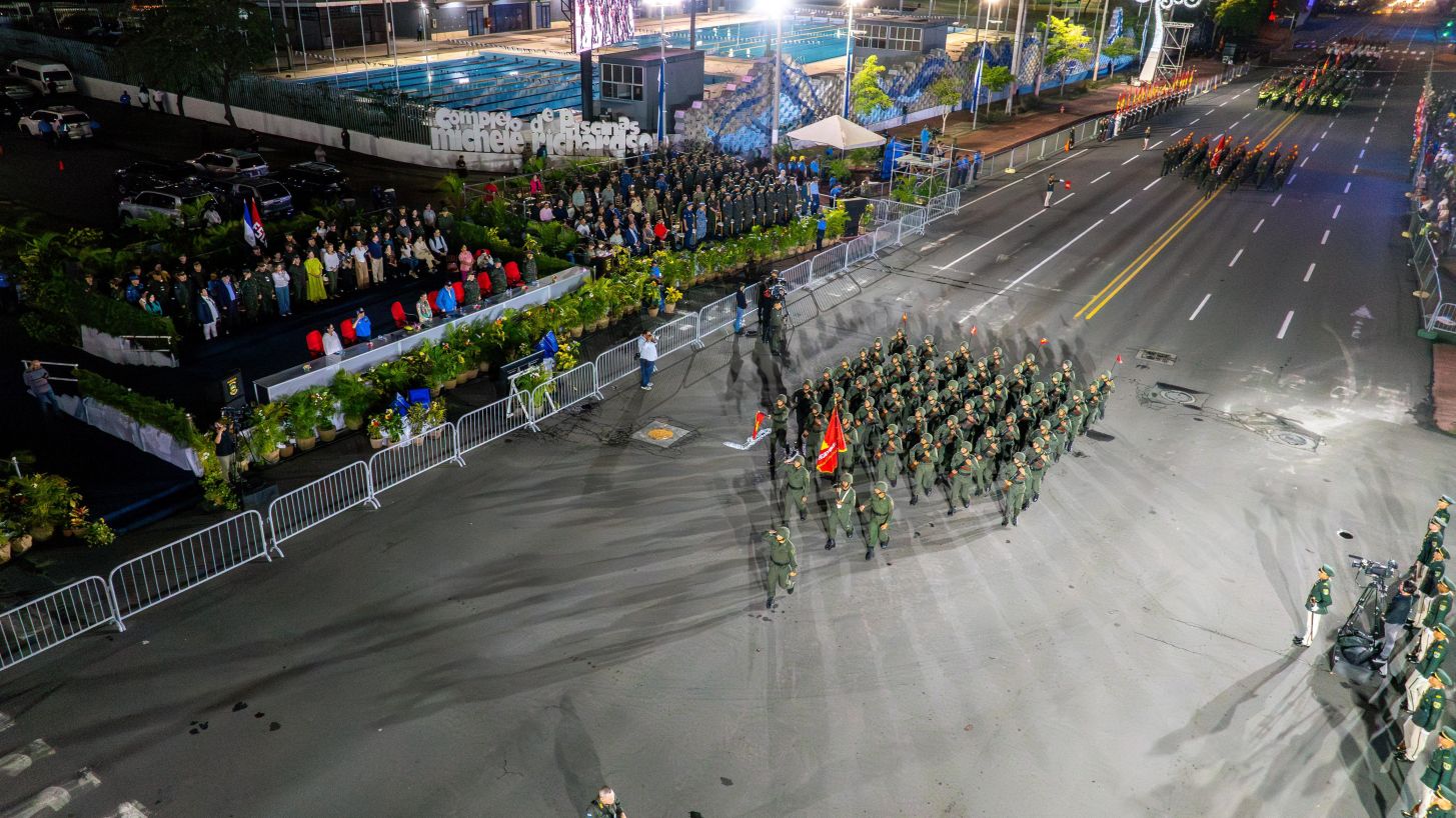 Pueblo-Ejército: Desfile del 46 aniversario de constitución del Ejército de Nicaragua