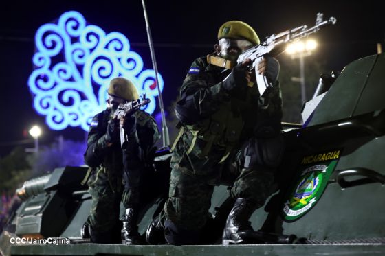 Pueblo-Ejército: Desfile del 46 aniversario de constitución del Ejército de Nicaragua